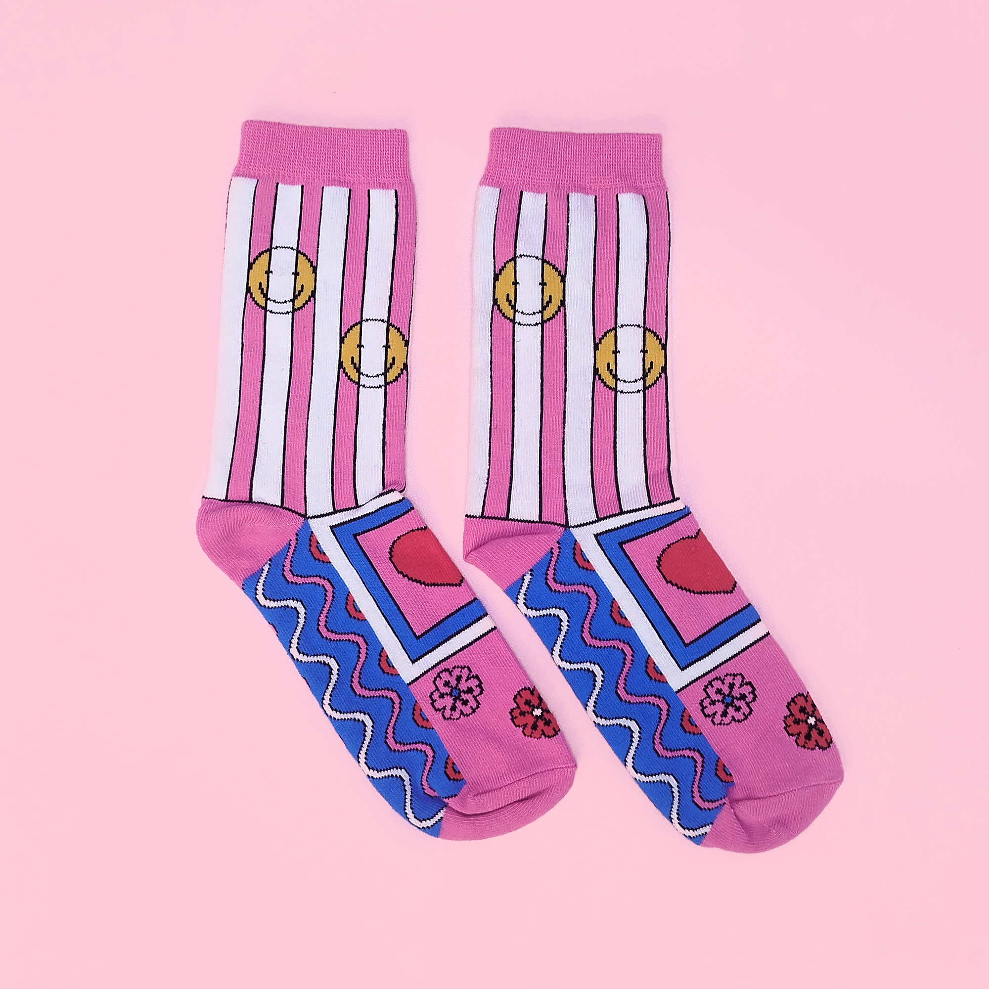IWEARUP Happy Bars Cotton Socks