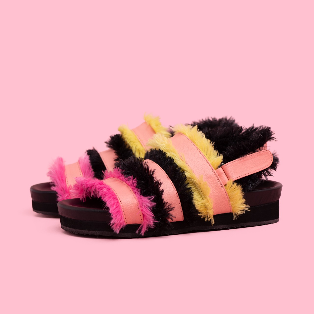 Naomi Fluffy Sandals