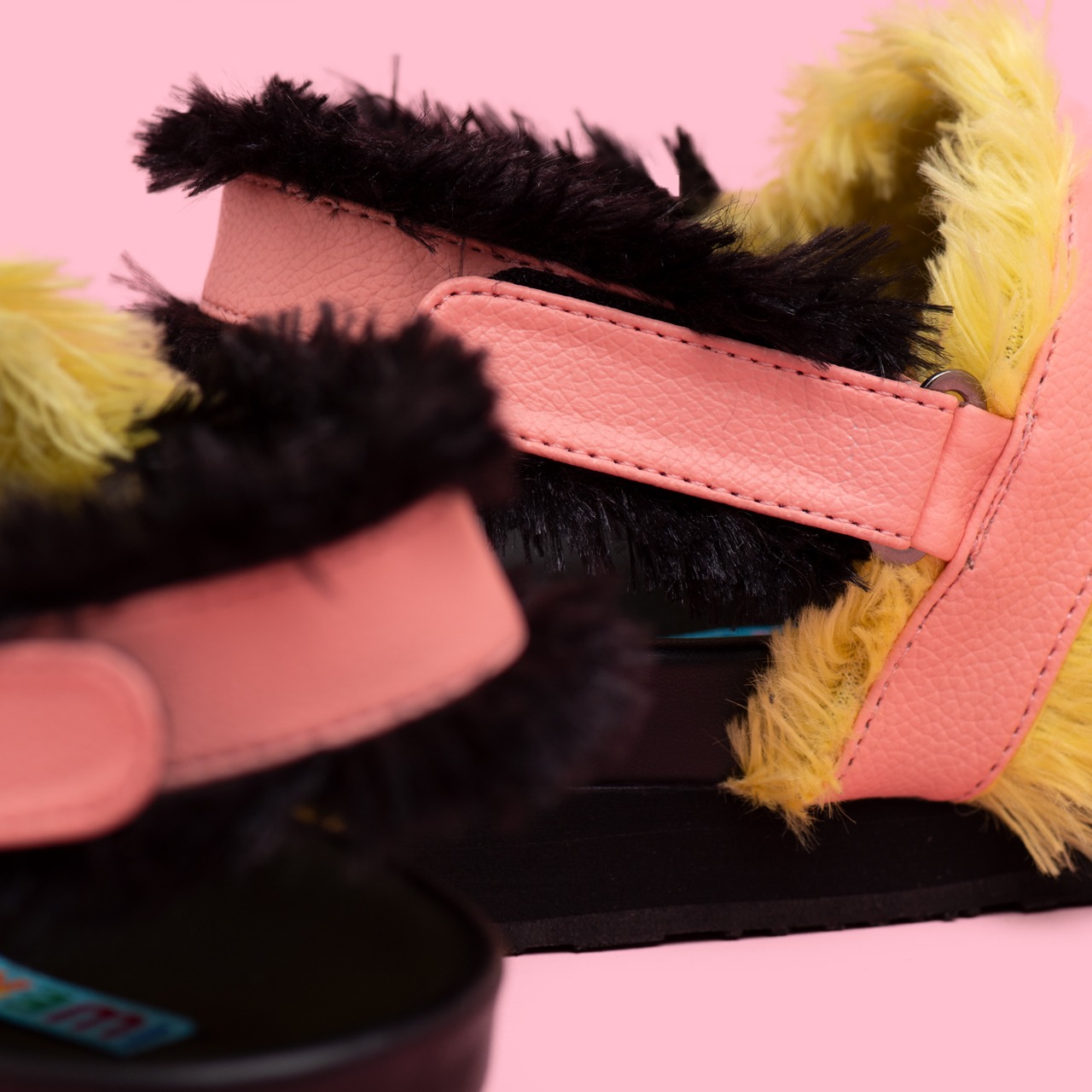Naomi Fluffy Sandals