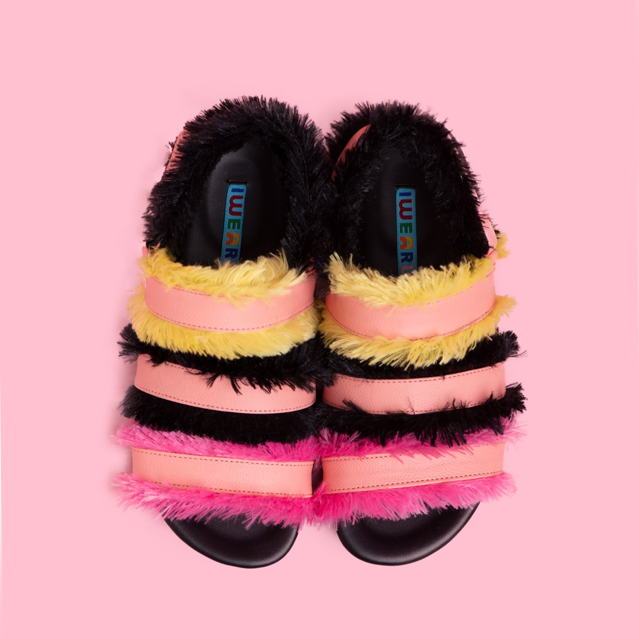 Naomi Fluffy Sandals