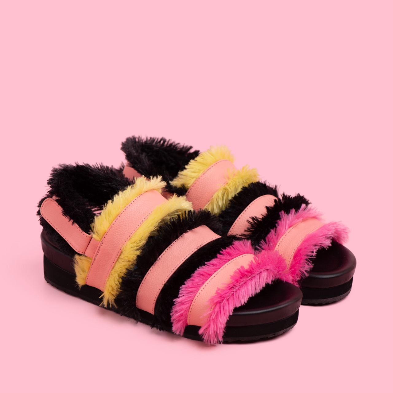 Naomi Fluffy Sandals