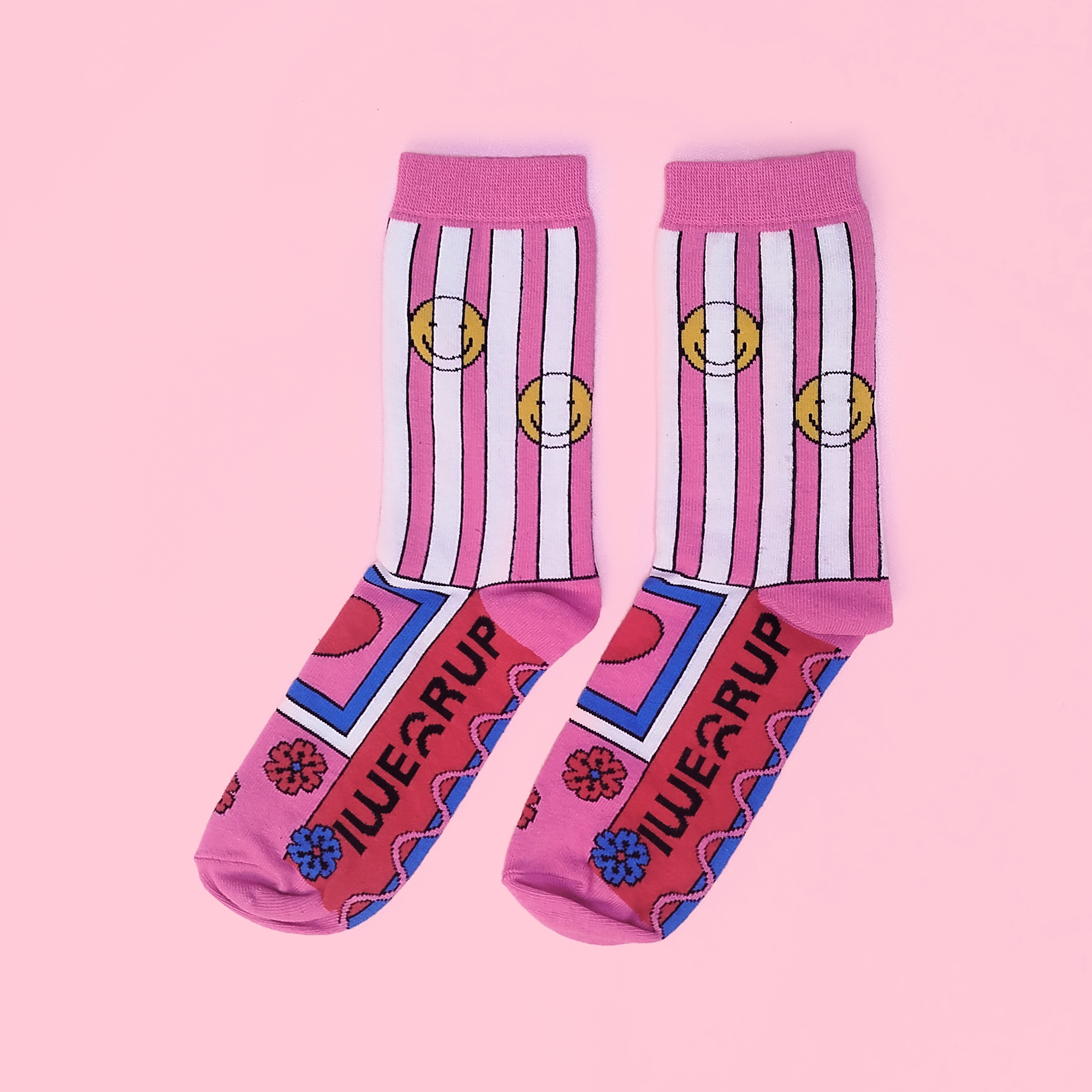 IWEARUP Happy Bars Cotton Socks