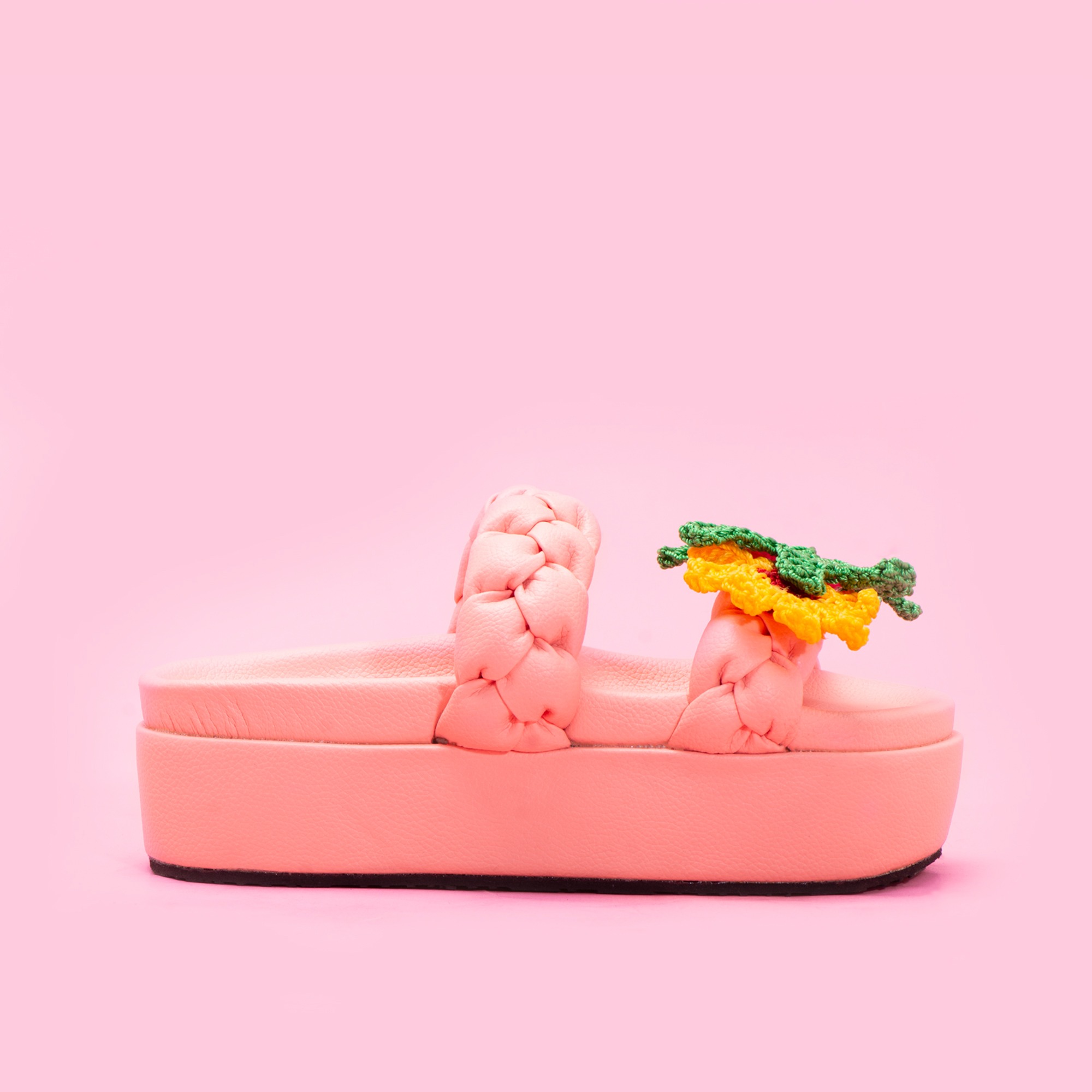 Momo Bubblegum Platform Sandals