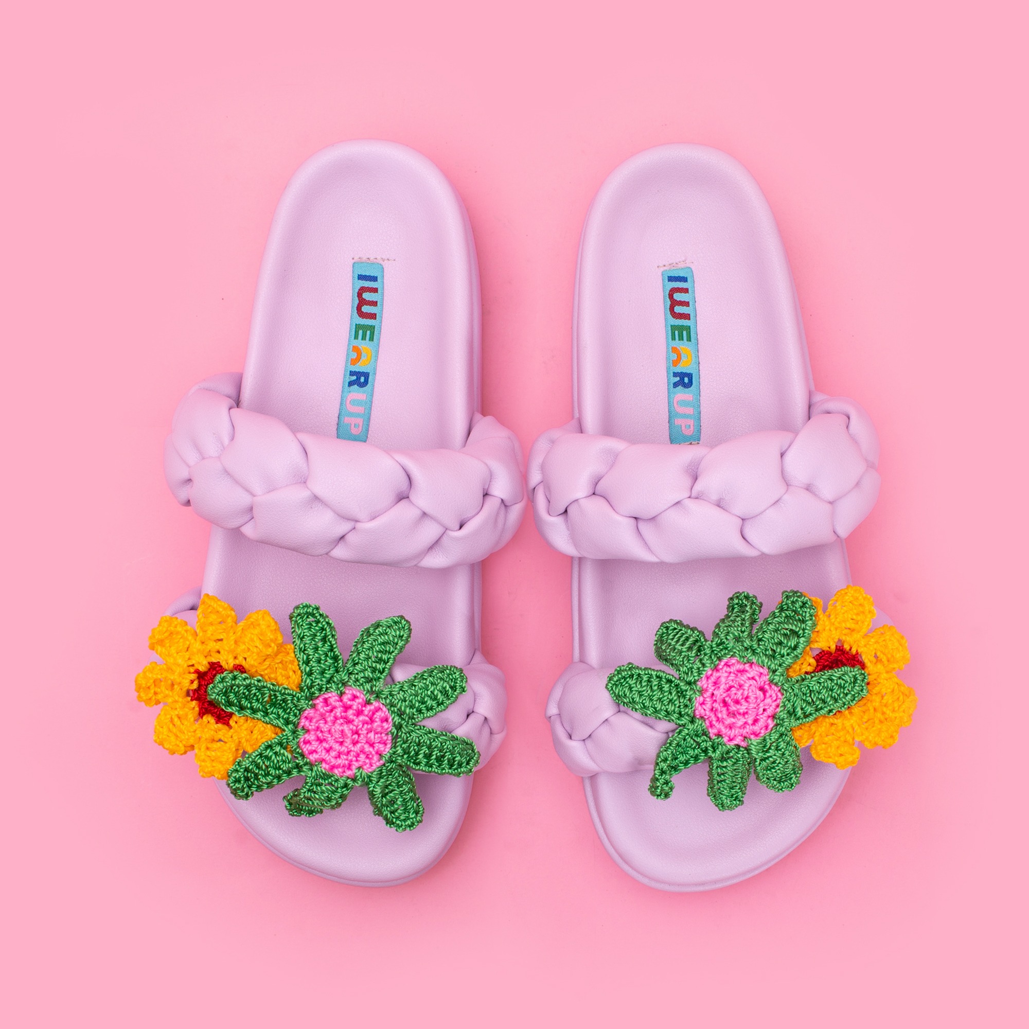 Momo Lavender Platform Sandals