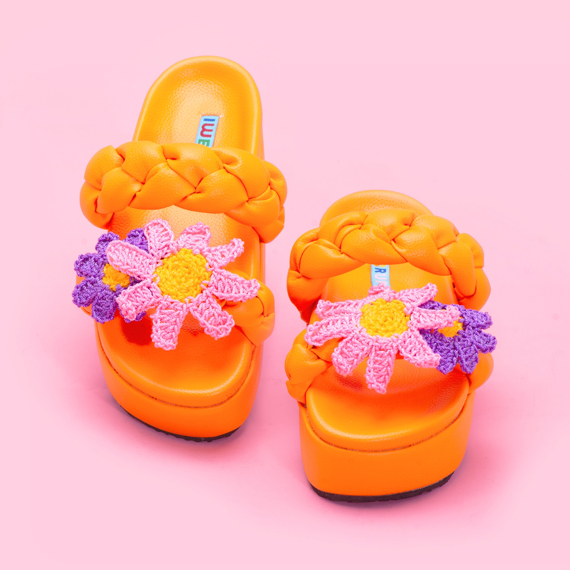Momo Pumpkin Platform Sandals
