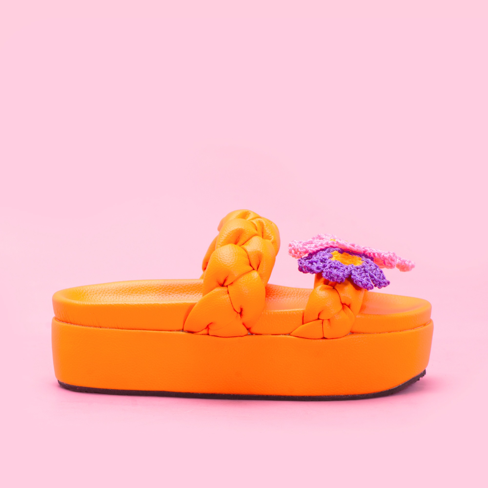Momo Pumpkin Platform Sandals