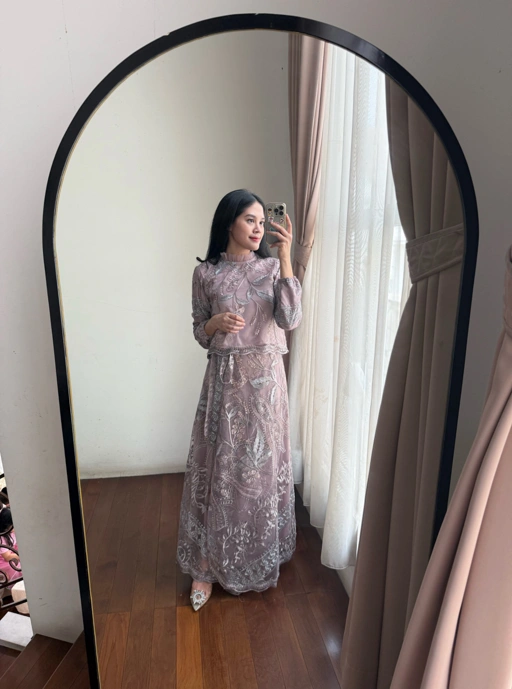 Amrthelabel / chemyla set / mauve taupe