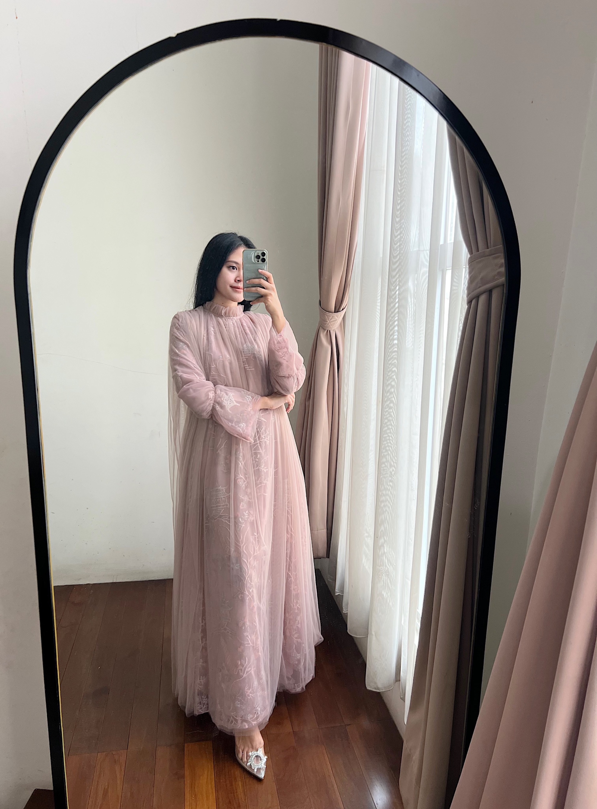 Amrthelabel / lave hijab / dusty pink