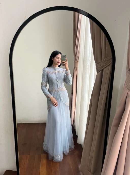 Image of Amrthelabel / dayana dress / powder blue