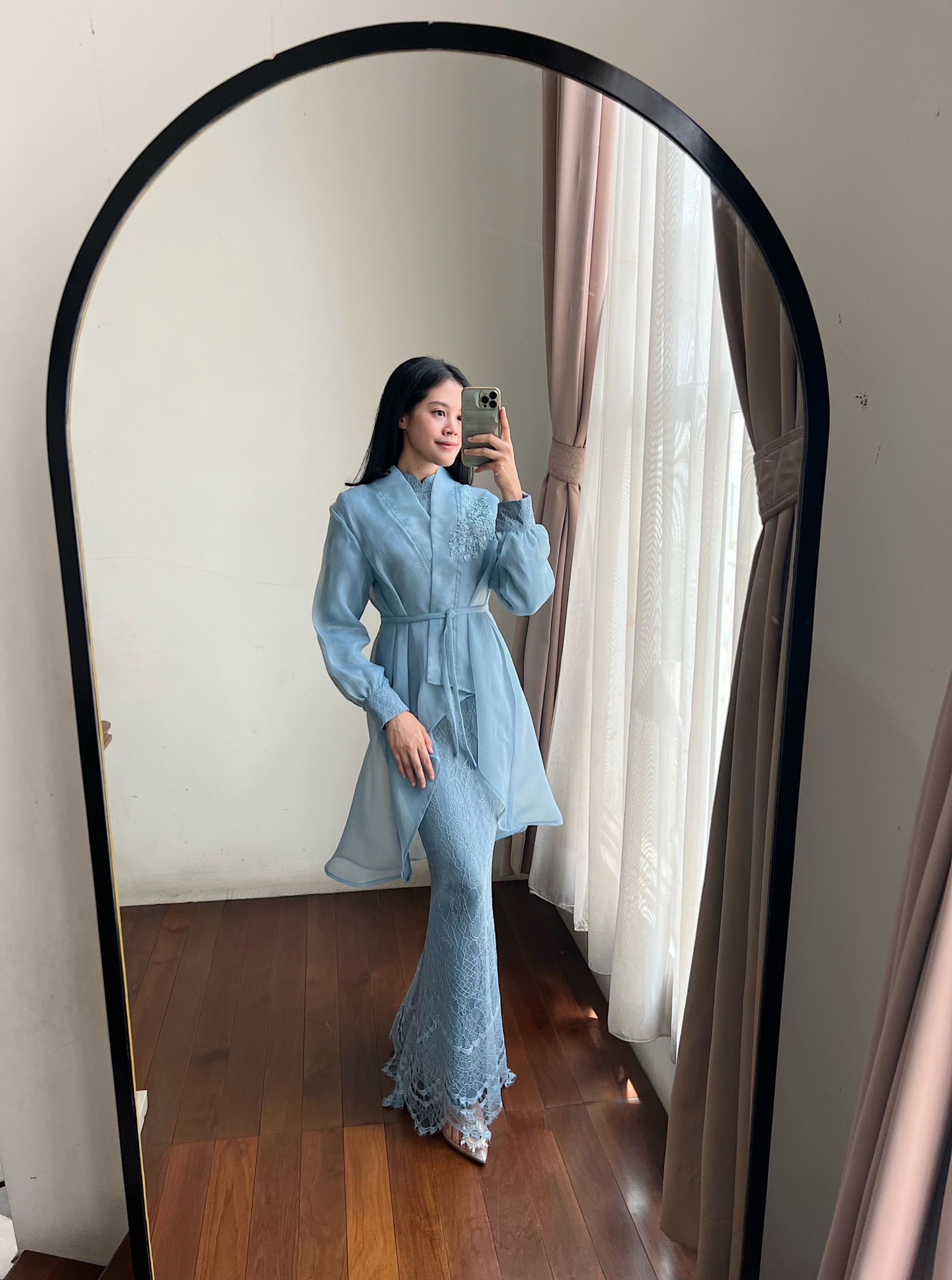 Amrthelabel / camara organza / denim