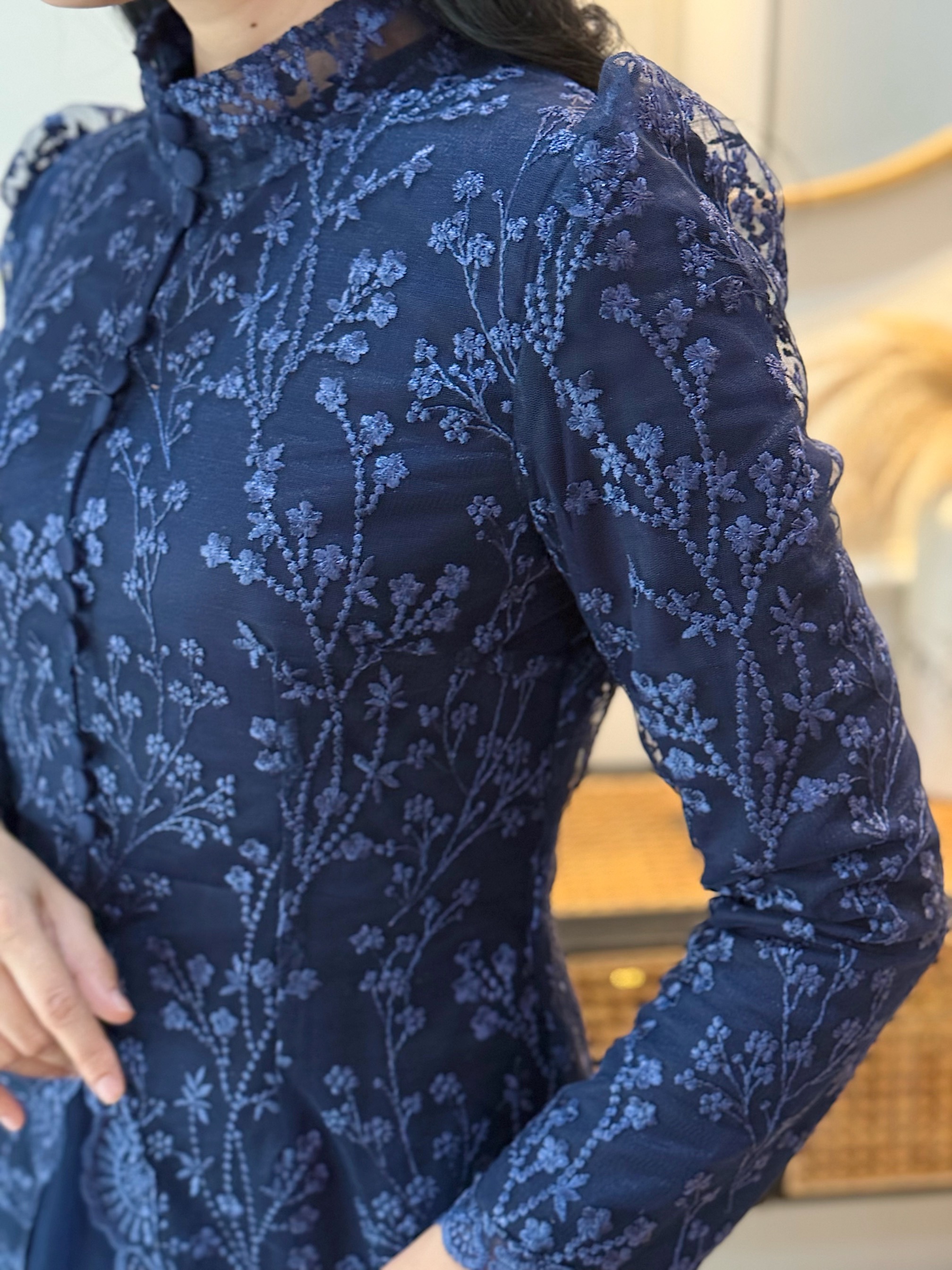 Amrthelabel / dayana dress / navy
