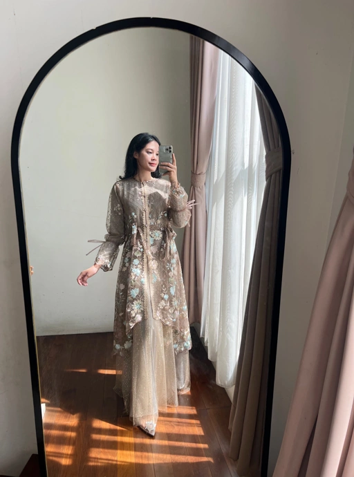Image of Amrthelabel / zemira dress / bronze