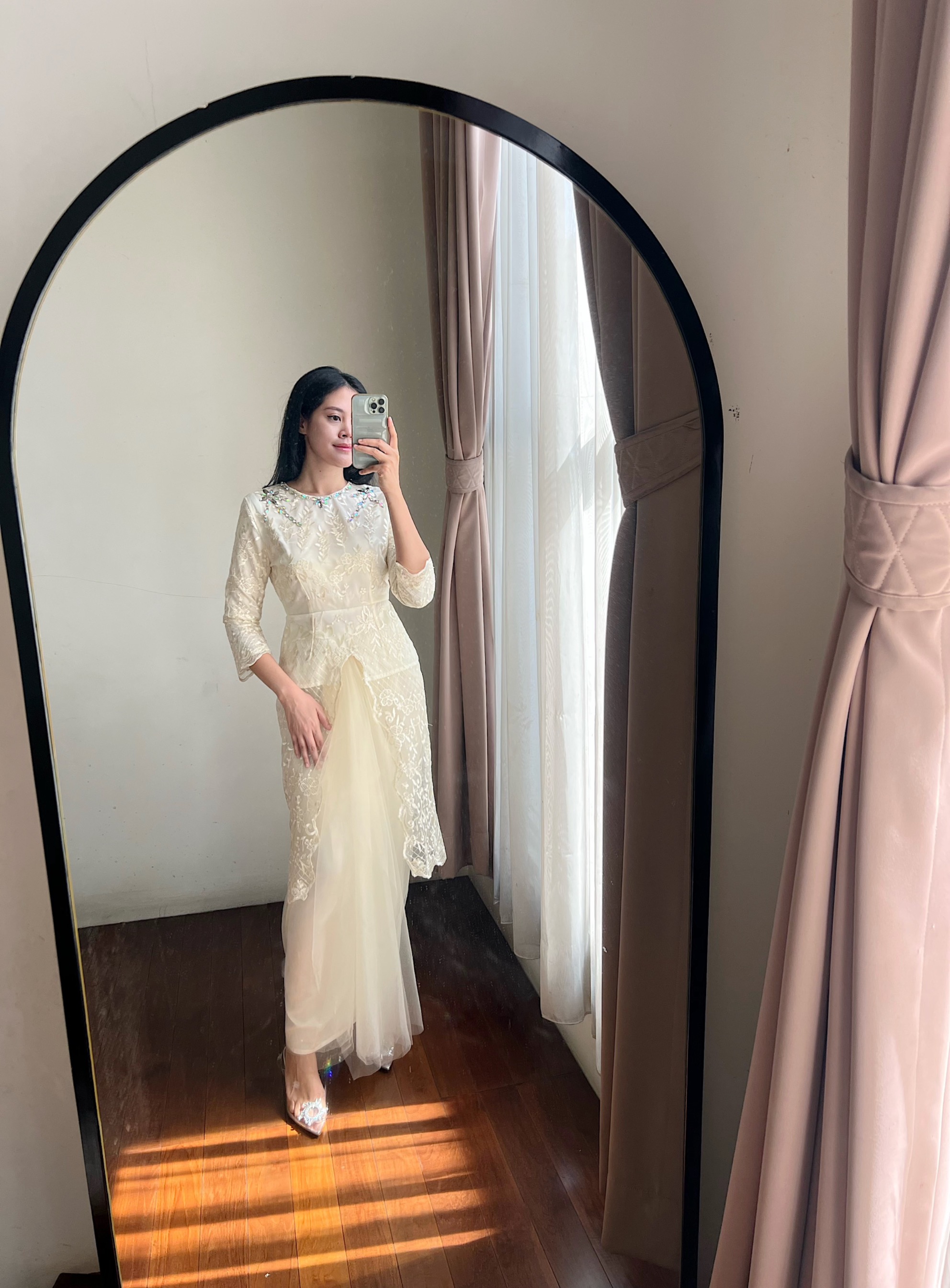 Amrthelabel / naura set / ivory