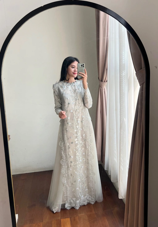 Image of Amrthelabel / sorra dress / sage white