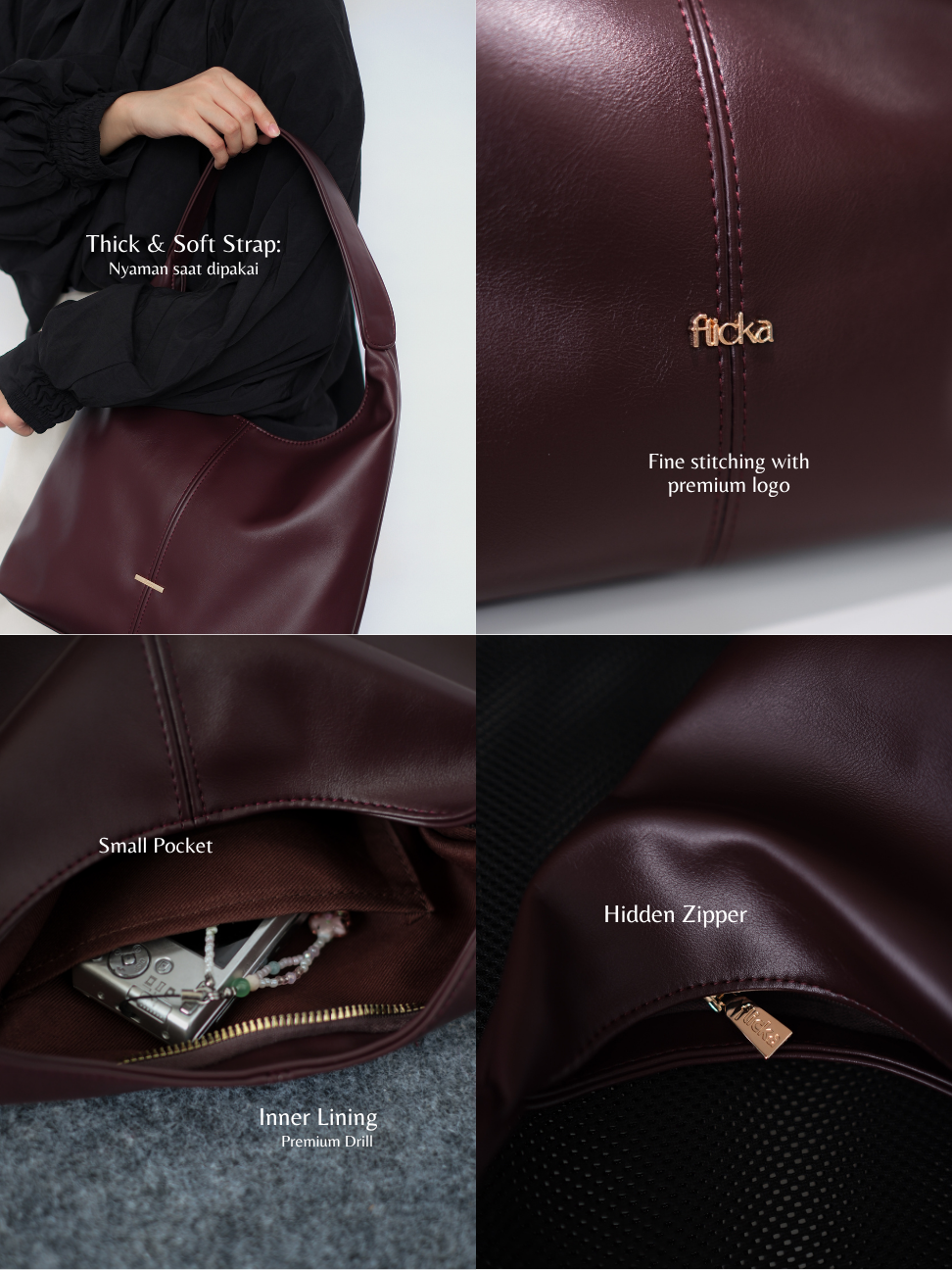 FLICKA Leia Hobo Bag