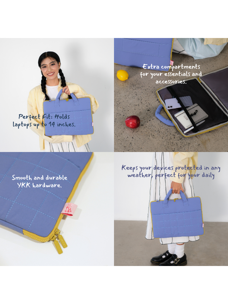 FLICKA Gauri Tas Sarung Laptop Sleeve