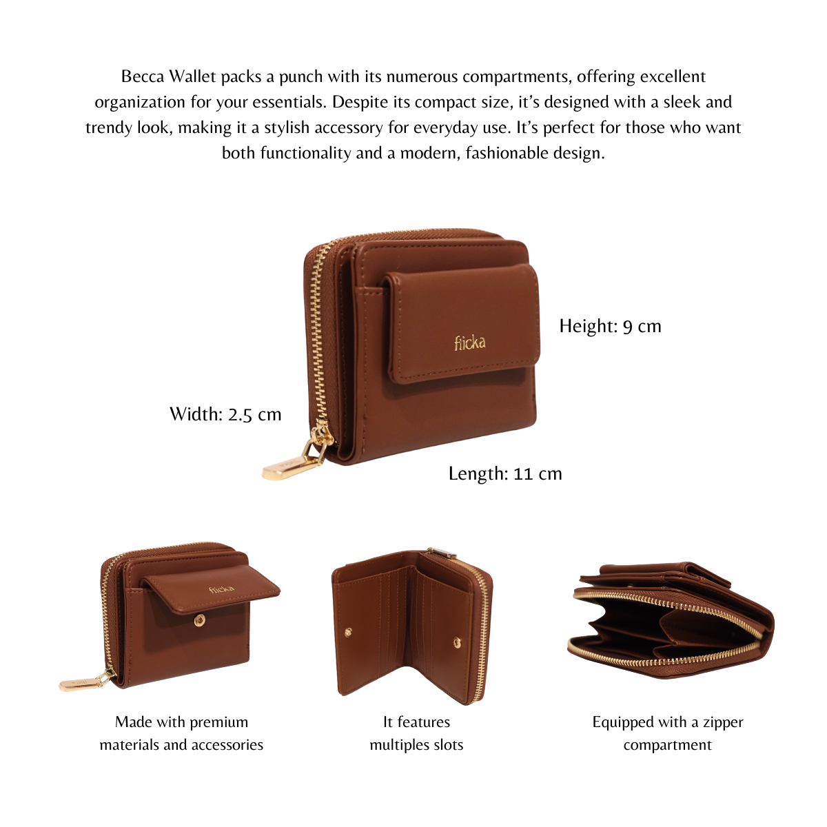FLICKA Becca Wallet
