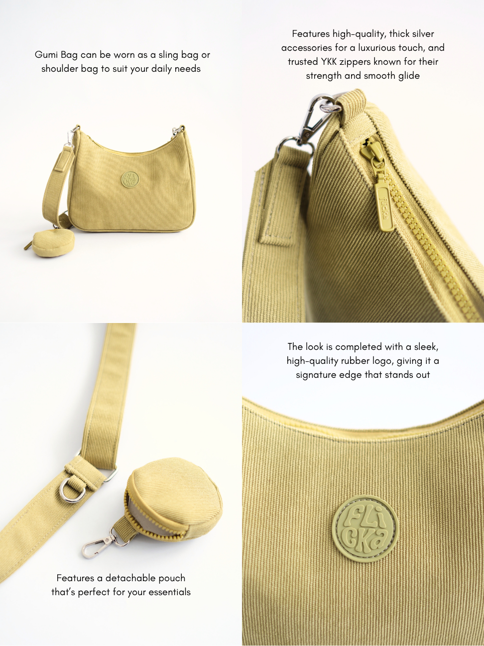 FLICKA Gumi Bag