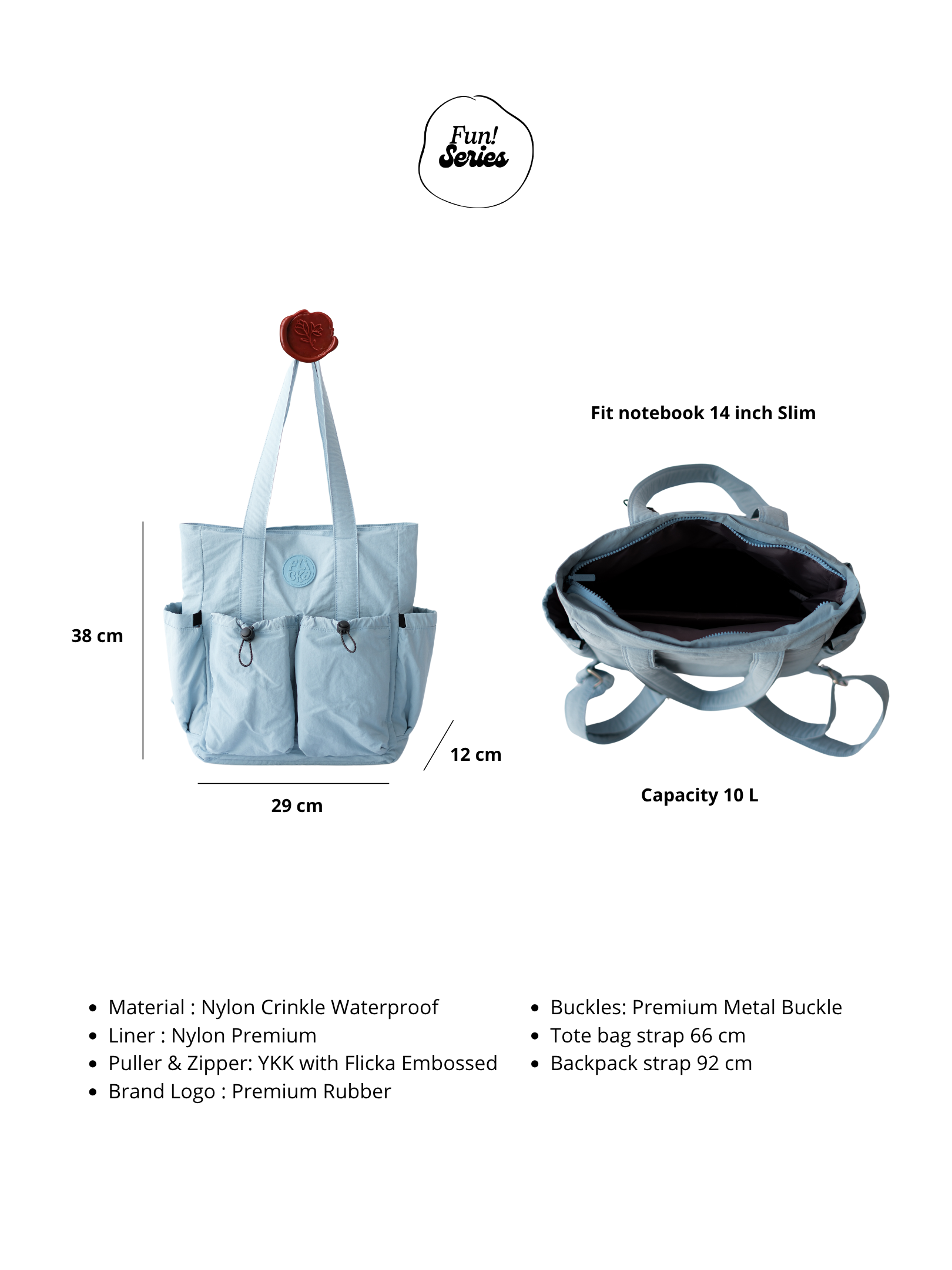 FLICKA Milan Totepack
