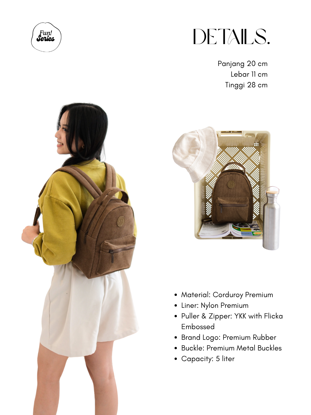  FLICKA Rui Backpack