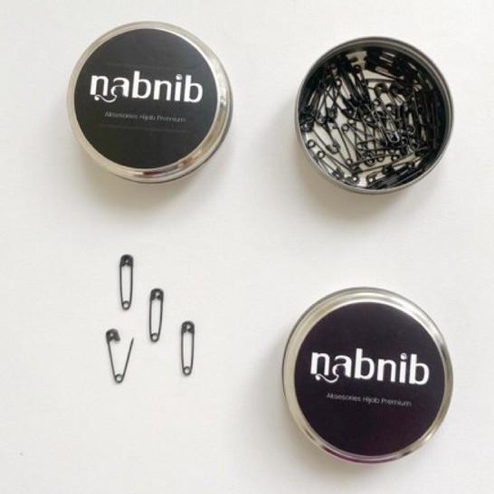 Nabnib - Eping Peniti Jilbab Premium