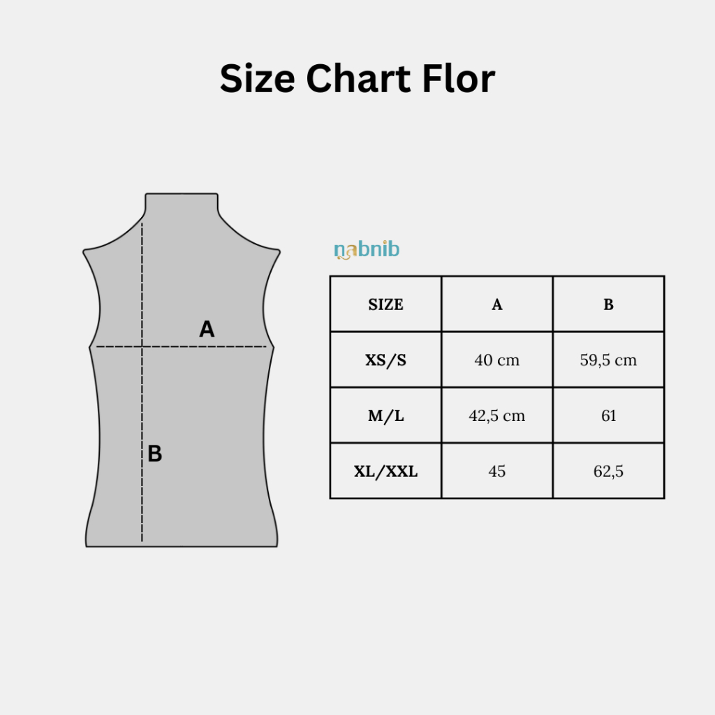 Nabnib - FLOR Manset Tanpa Lengan Basic Inner Short sleeveless