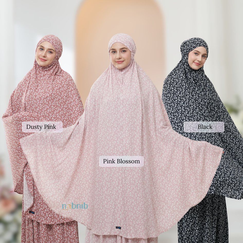 Nabnib - Belle Mukena Rayon Silky Mukena Dewasa