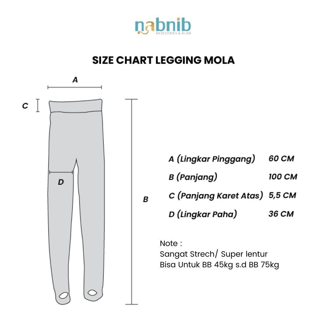 Nabnib - Mola Legging Wudhu Strech