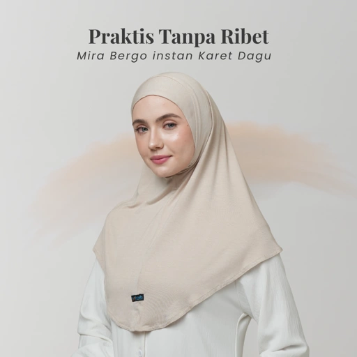Image of Nabnib – Mira Bergo Instan Karet Dagu Kaos Rayon Coolsense