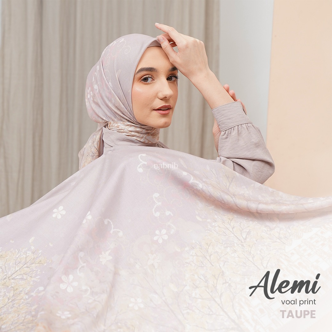Alemi Series Hijab Square Voal Ultrafine