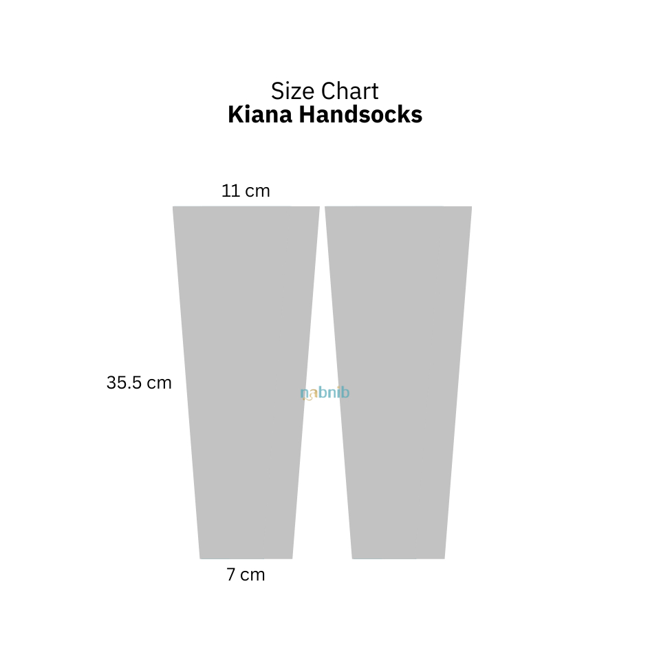 Nabnib - KIANA Manset Cotton Soft Knit
