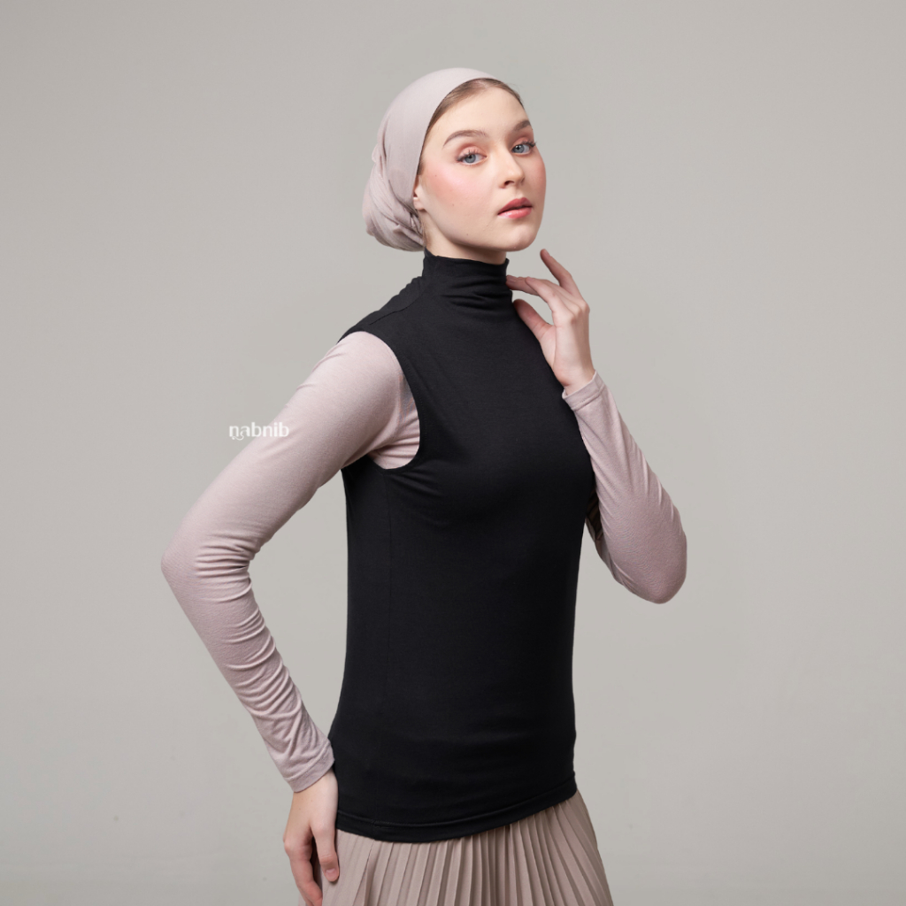 Nabnib - FLOR Manset Tanpa Lengan Basic Inner Short sleeveless