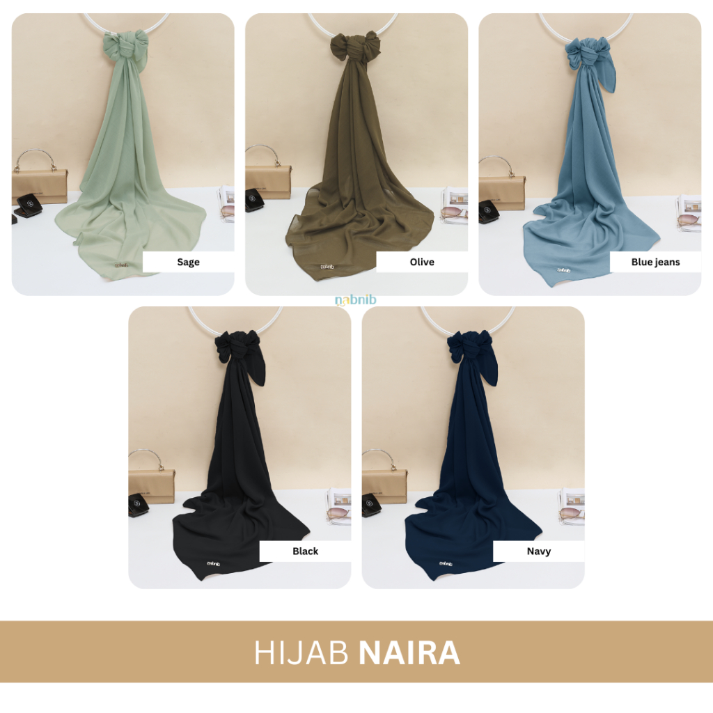 Nabnib - NAIRA Jilbab Voal Premium