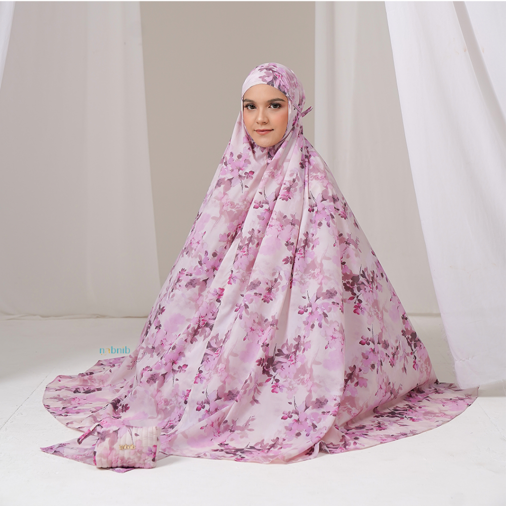 Nabnib - Laisa Mukena Travel 2 in 1 Basic & Printed