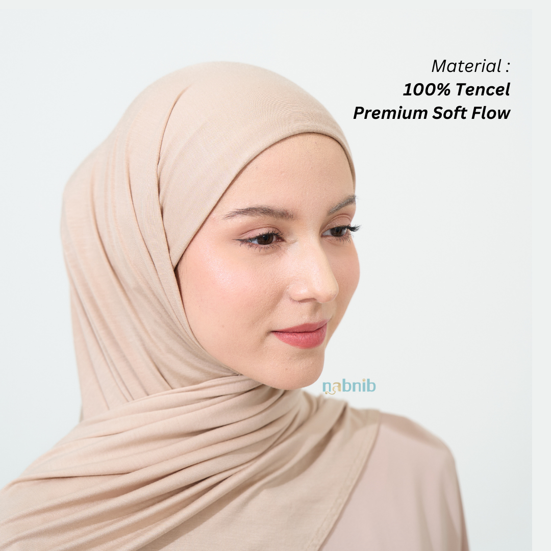 Nabnib - NUVIA Pashmina Instan Tencel