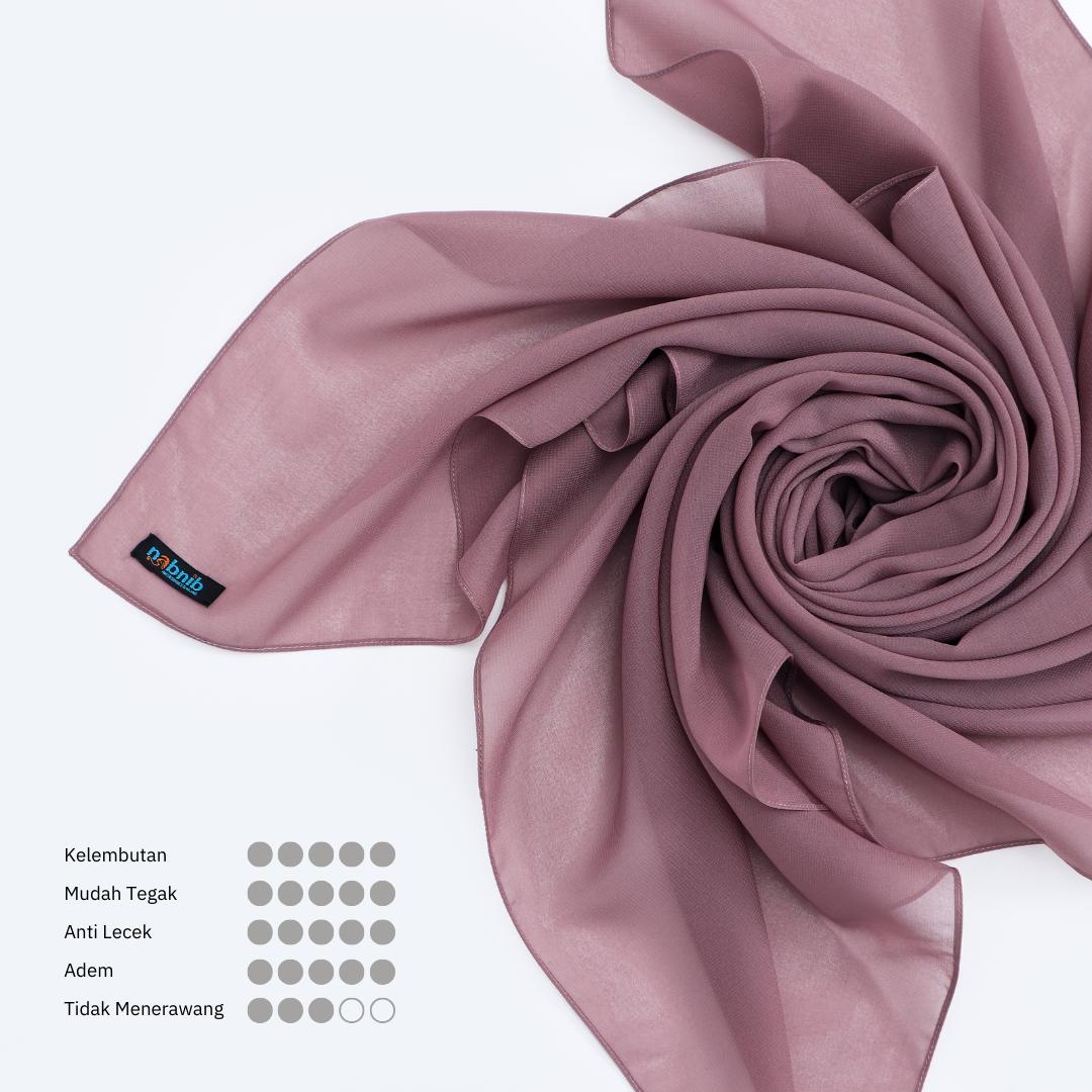 Nabnib - Cyra Hijab Segiempat  Square