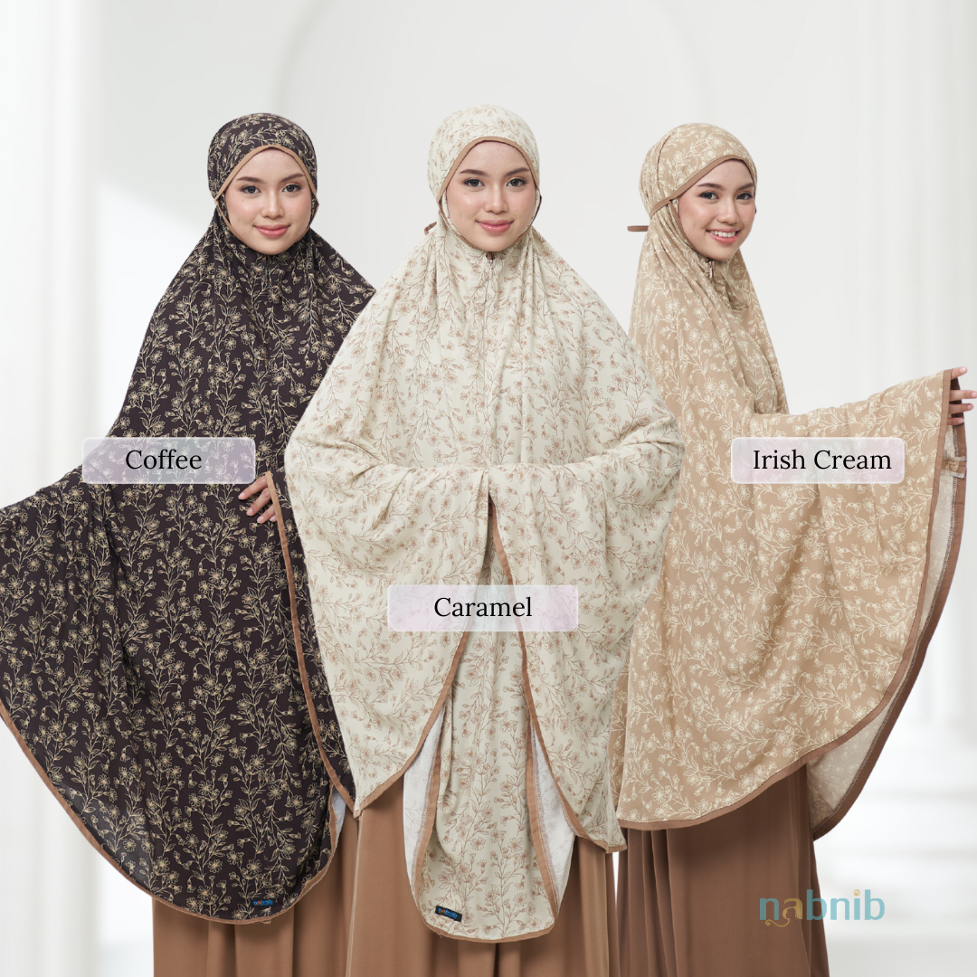 Nabnib - Barika Mukena Rayon Silky Mukena Dewasa