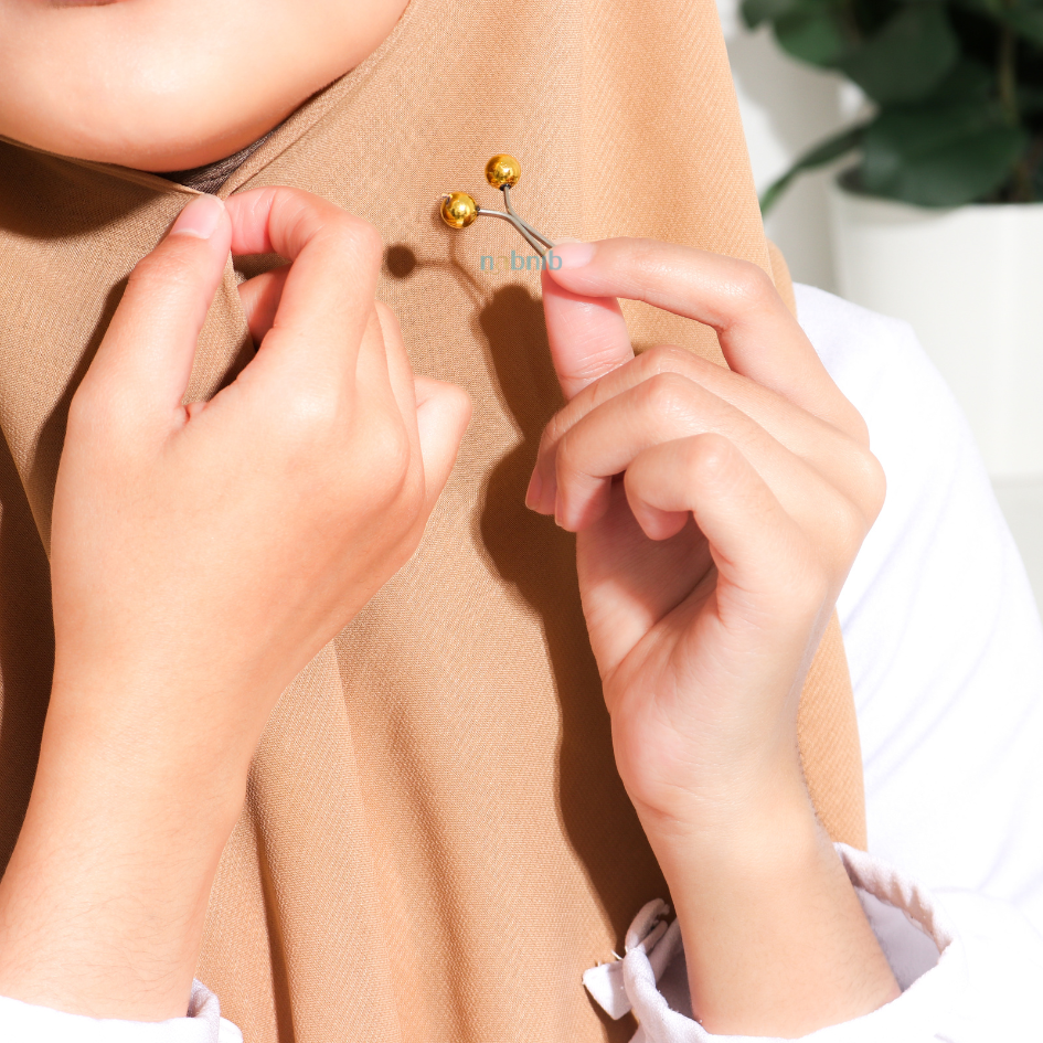 PEARLY klip hijabTurki Original nabnib
