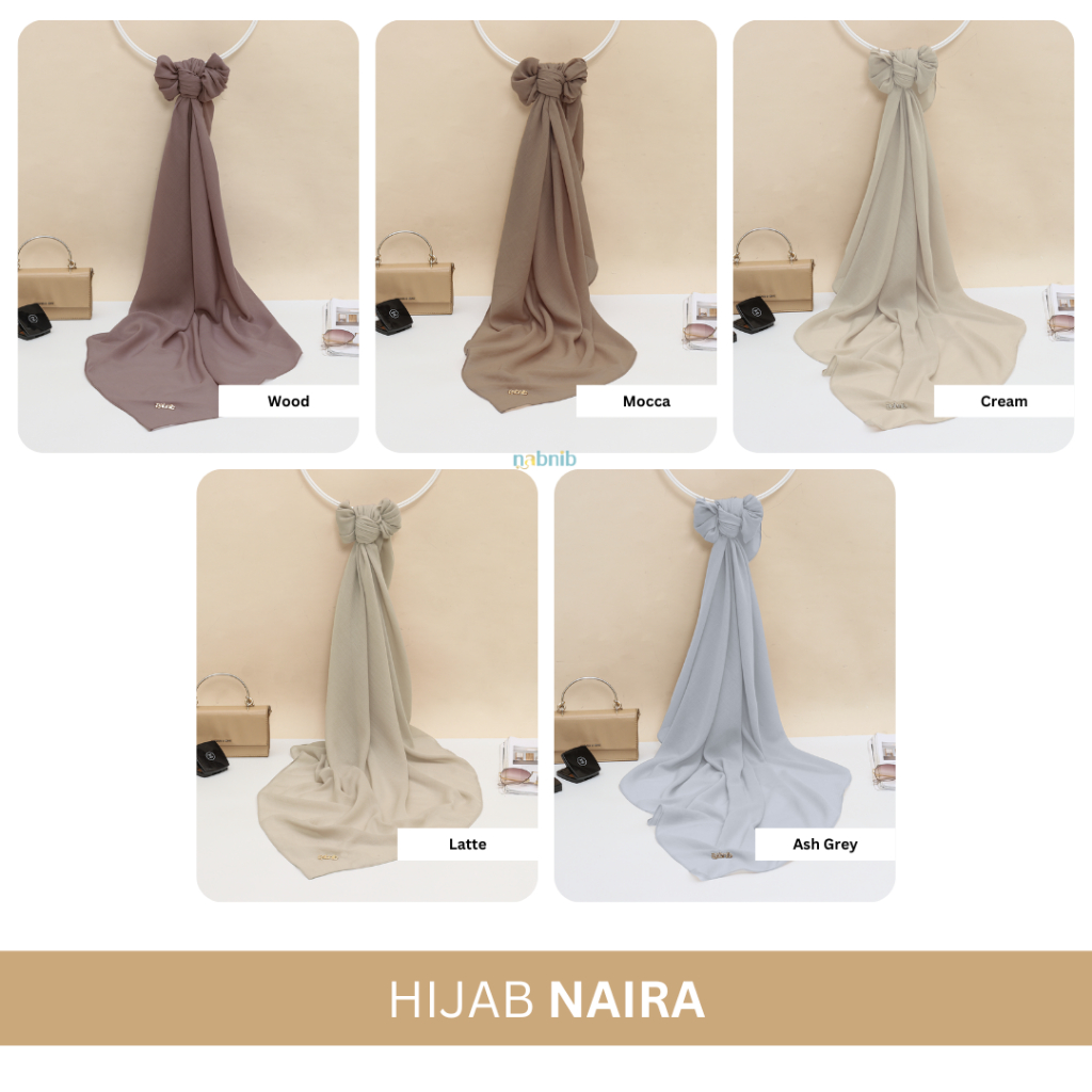 Nabnib - NAIRA Jilbab Voal Premium