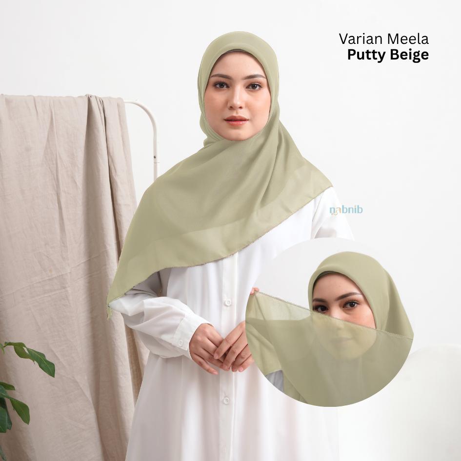 Nabnib - Mela Hijab Voal Paris Ultrafine Eyelash