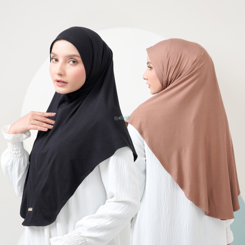 Nabnib - Almira Hijab Instan Rayon Kaos Premium