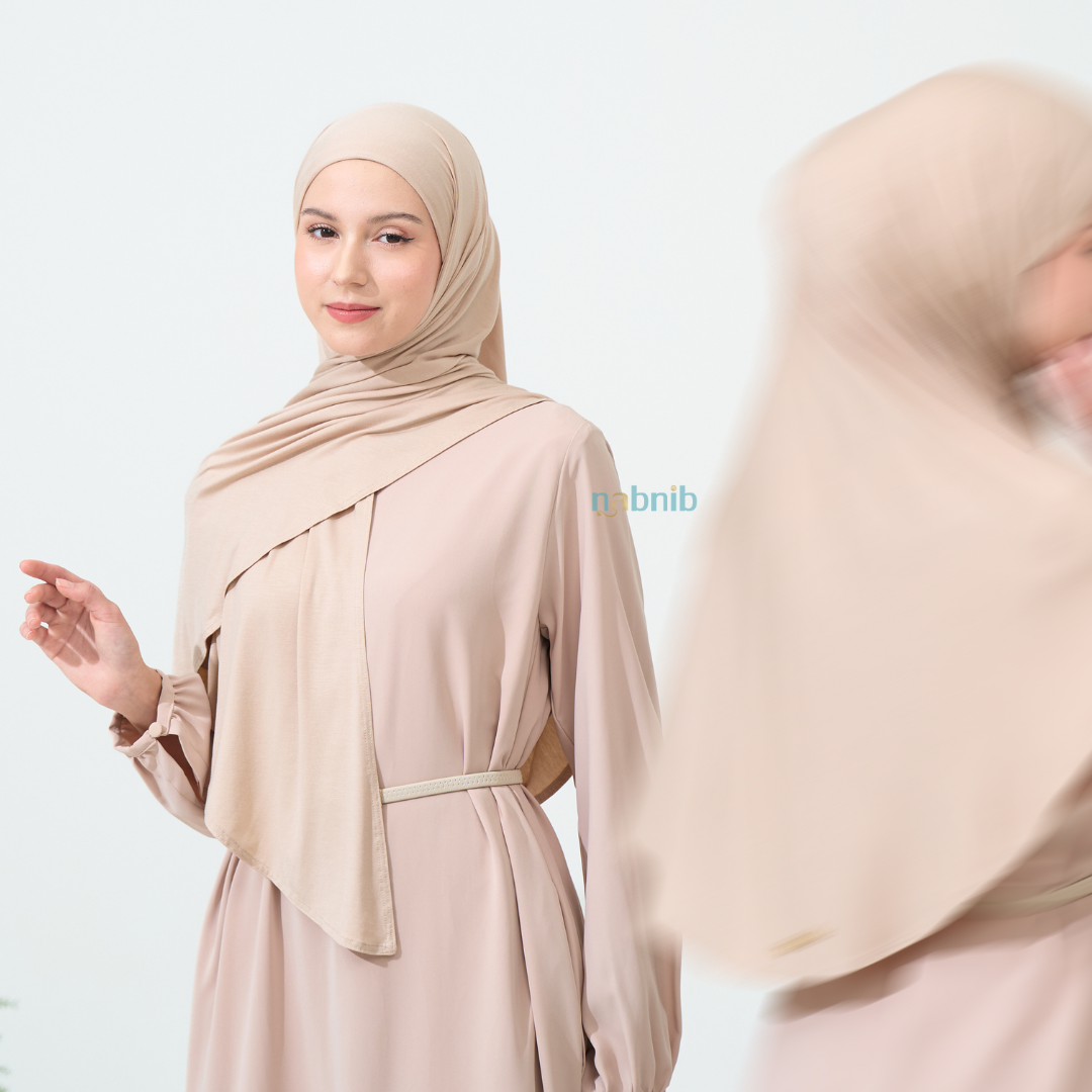 Nabnib - NUVIA Pashmina Instan Tencel