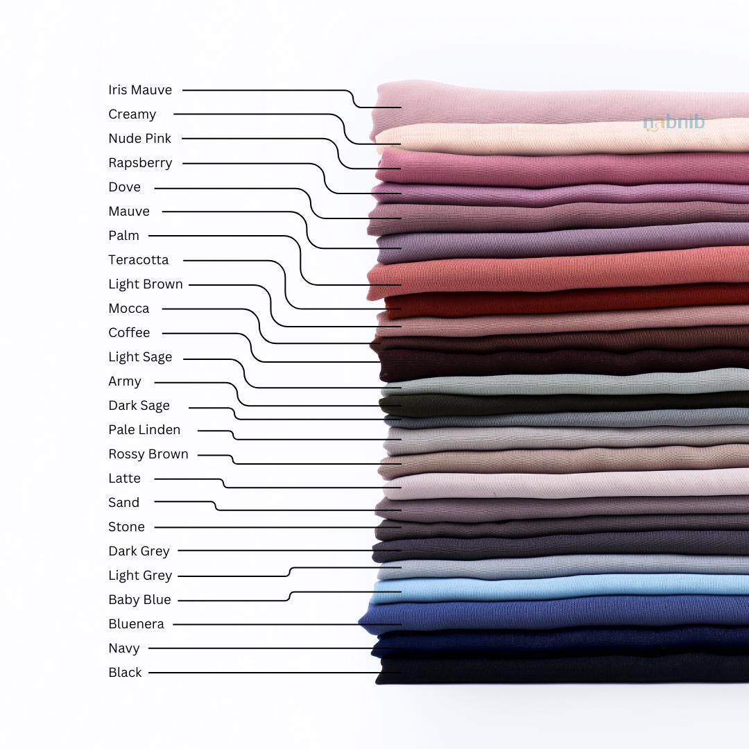 Nabnib - Cyra Hijab Segiempat  Square