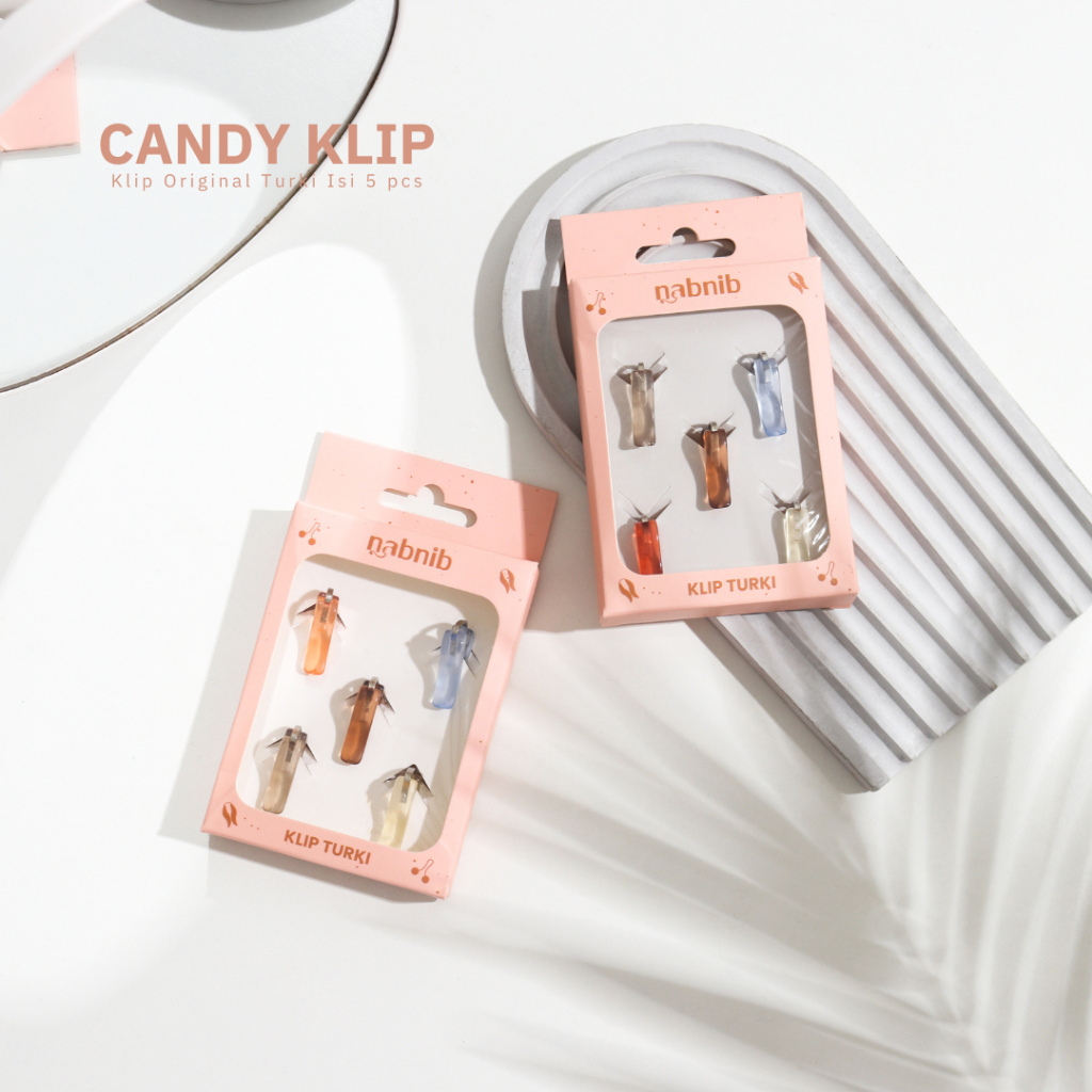 Nabnib - Candy Klip Hijab Turki Original
