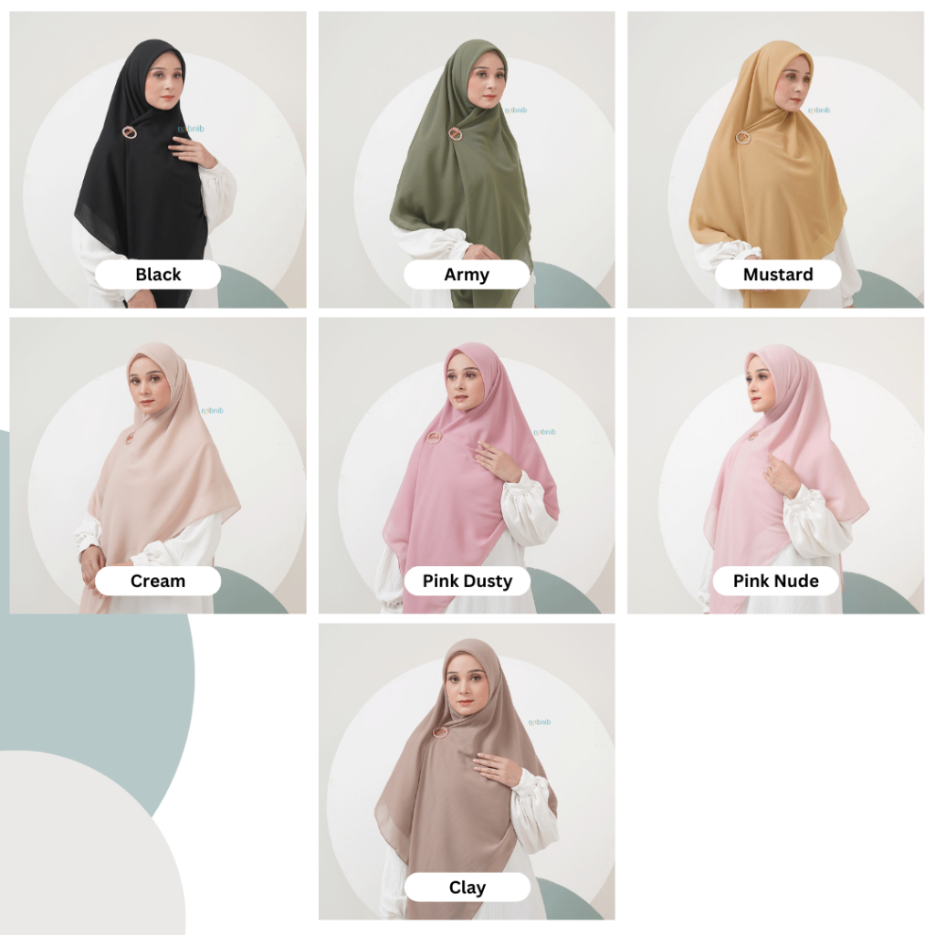 Nasya Hijab Syar'i Choco series