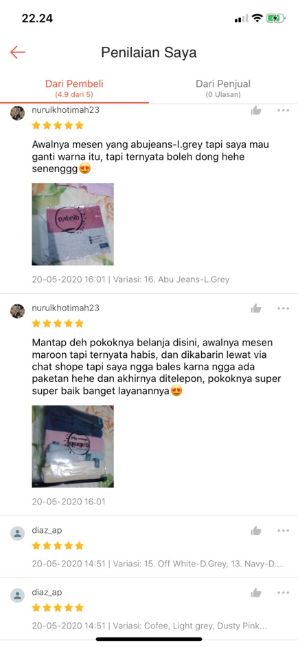Nabnib - Twiny Ciput Rajut Premium 2 in 1