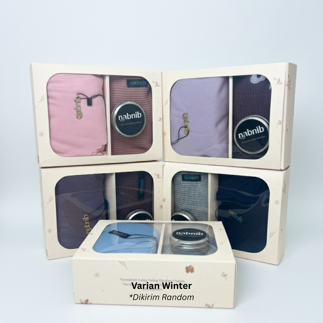 Nabnib - Kanza Hampers Hijab  Voal Gift Set Free Softbox eklusive