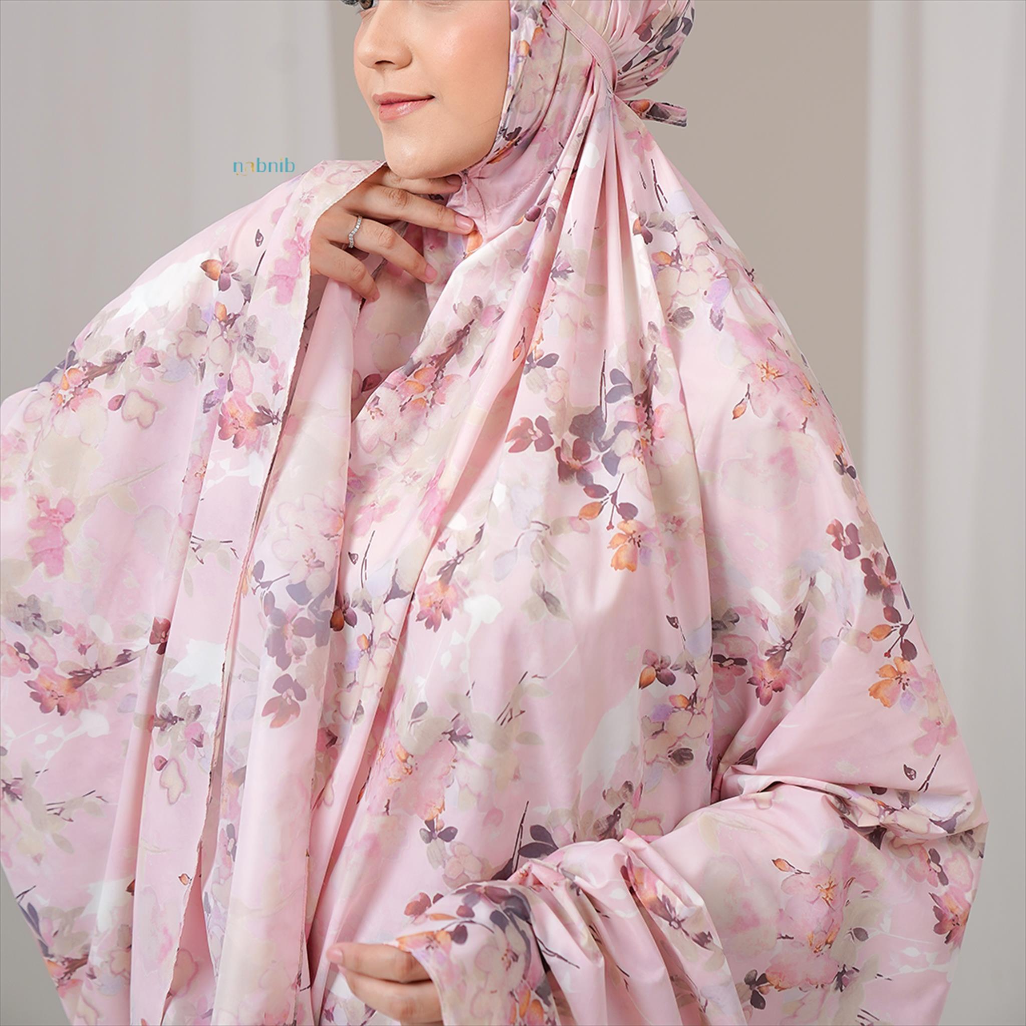 Nabnib - Laisa Mukena Travel Basic & Printed