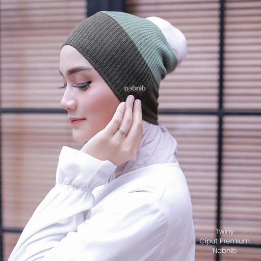 Image of Nabnib - Twiny Ciput Rajut Premium 2 in 1