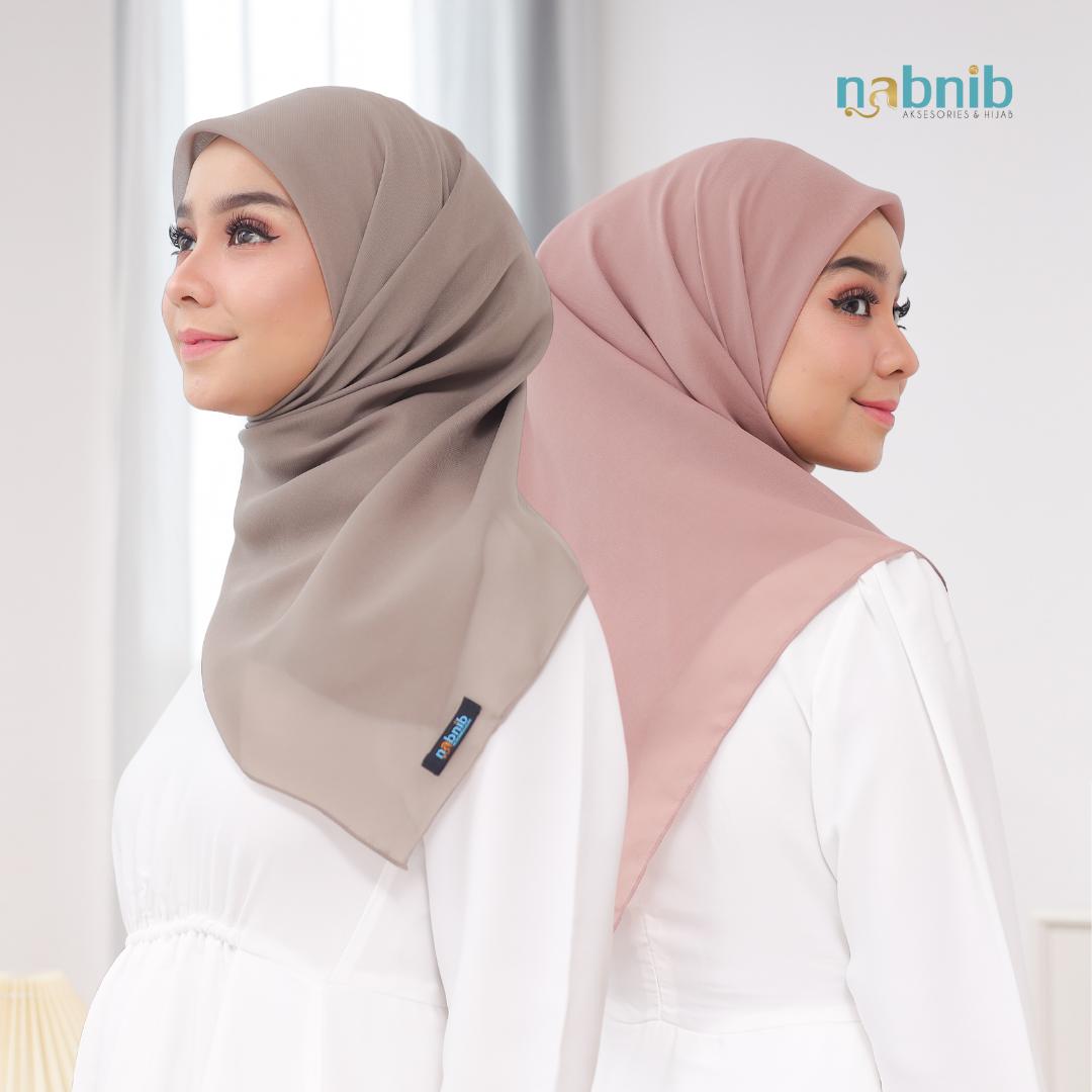 Nabnib - Cyra Hijab Segiempat  Square